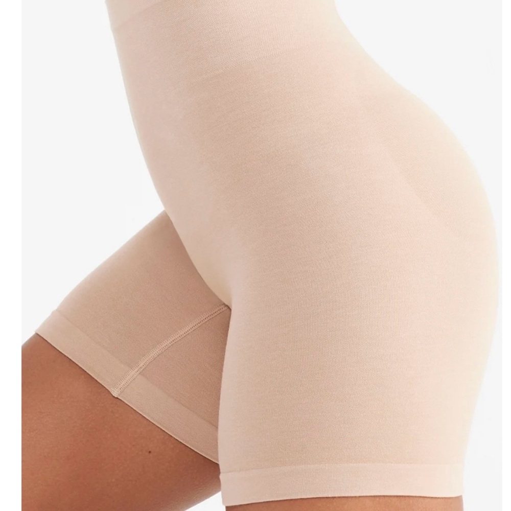 Yummie 1x/2x High-Waist Shaping Short in Nude